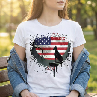 Amerikaanse Waakhond - Dobermann T-shirt