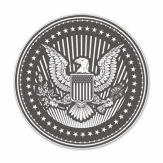 Amerikaanse wapenschild op maat gesneden vinyl Sti Sticker