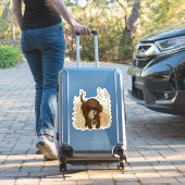 Amerikaanse Water Spaniel Auto Sticker (Koffer Insitu)