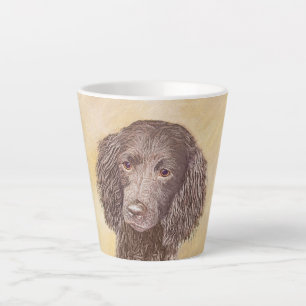 Amerikaanse waterspaniel schilderen - Oorspronkeli Latte Mok