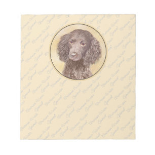 Amerikaanse waterspaniel schilderen - Oorspronkeli Notitieblok