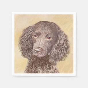 Amerikaanse waterspaniel schilderen - Oorspronkeli Servet
