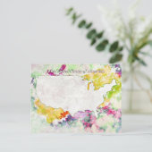 Amerikaanse Waterverf Briefkaart (Staand voorkant)