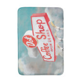 Amerikaanse wegbaan | Koffiesjabloon Badmat (Voorkant Verticaal)