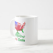 Amerikaanse Welsh Roots Koffiemok (Voorkant links)