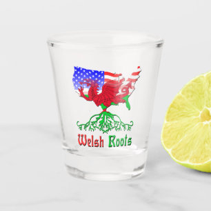 Amerikaanse Welsh Roots Shot Glas