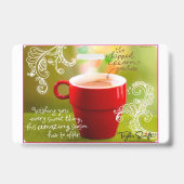 amerikaanse wenskaarten badge (Achterkant)