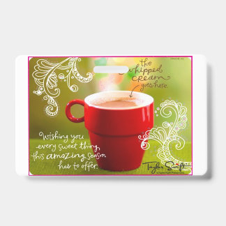 amerikaanse wenskaarten badge