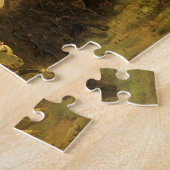 -Amerikaanse West Art, Buffalo Hunt van Wimar Legpuzzel (Zijkant)