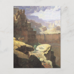  Amerikaanse West Art, Grand Canyon van Leigh Briefkaart