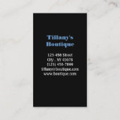 Amerikaanse Westerne Visitekaartjes met vlagpatrio (Achterkant)