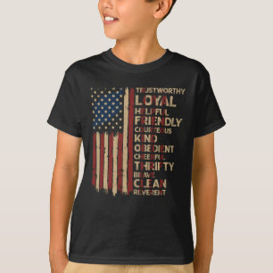  Amerikaanse wet op het scoutingprogramma voor vla T-shirt