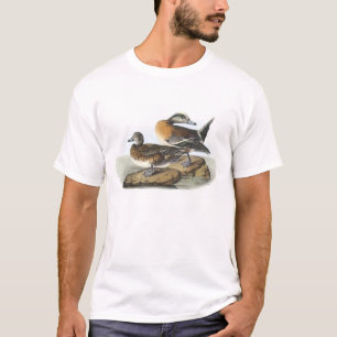 Amerikaanse Wigeon van Audubon T-shirt