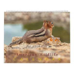 Amerikaanse Wilde Dieren Kalender