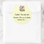 Amerikaanse Wildflower Custom Seed Packet Stickers (Tas)