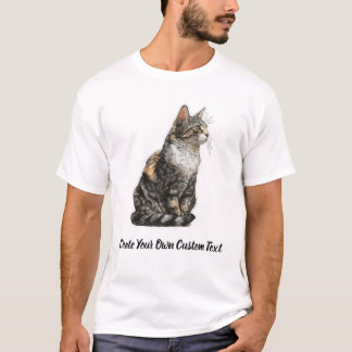 Amerikaanse Wirehair Kat Maak Uw Eigen Aangepaste T-shirt