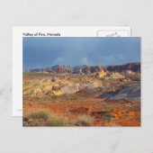 Amerikaanse woestijnlandschappen:  Valley of Fire  Briefkaart (Voorkant / Achterkant)