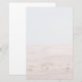 Amerikaanse woestijnpaarden P8670 Briefpapier (Voorkant / Achterkant)