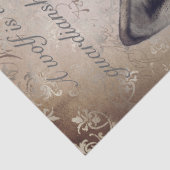 Amerikaanse Wolf Tissuepapier (Detail)