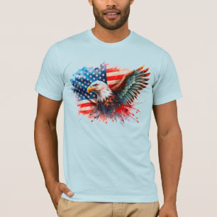 Amerikaanse zeearend – Majestueus symbool van vrij T-shirt
