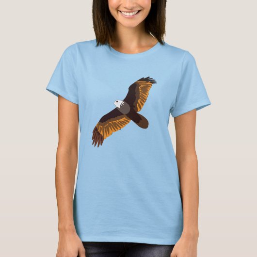 Amerikaanse zeearend t-shirt (Voorkant)