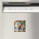 Amerikana - Carrouselschoonheid Magneet (Insitu (Vaatwasser))