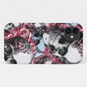 Amerikana Multi-roos schedel patroon. Case-Mate iPhone Case (Achterkant (horizontaal))