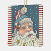 AMERIKANA ST. NICK, CHRISTMAS HOLIDAY ORNAMENT Squ (Links)