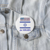 Amerikanen voor Israëlische Button (In situ)
