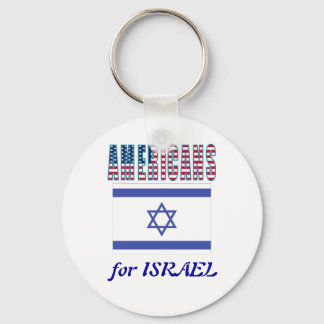 Amerikanen voor Israëlische Sleutelhanger