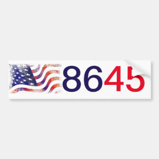 Amerikanen zullen 86 de 45e bumpersticker