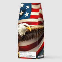Amerika's 250e verjaardag -Donkere koffie