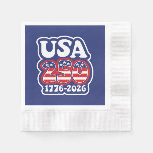 Amerika's 250e verjaardag - Groovy USA 250 Servet