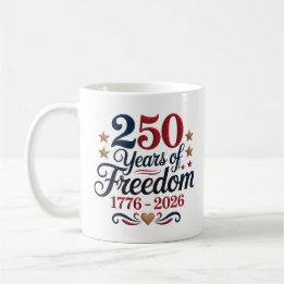Amerika's 250e Verjaardag Herdenkingsmunt Koffiemok