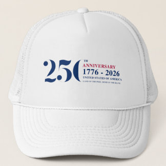 Amerika's 250e Verjaardag Trucker Pet