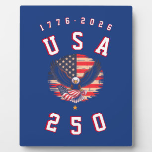 Amerika's 250e verjaardag USA 250 1776 2026 Fotoplaat