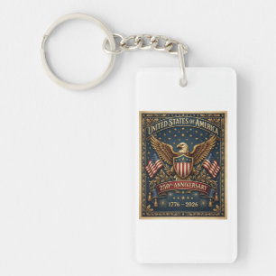 Amerika's 250e Versie 1 Sleutelhanger