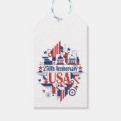 Amerika's 250ste verjaardag cadeaulabel (Voorkant)