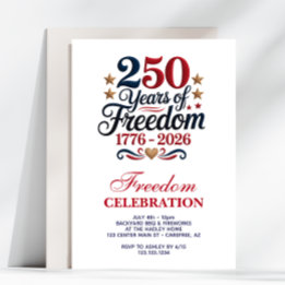 Amerika's 250ste Verjaardagsfeest Kaart
