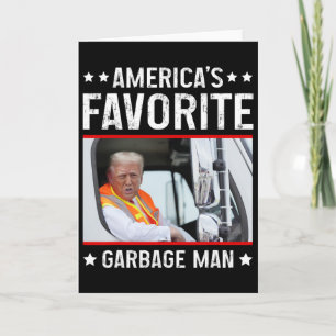 Amerika's Favoriete Garage Man Grappige Trump Gara Kaart