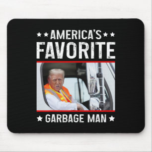 Amerika's favoriete Garge Man Funny Trump Garge Tr Muismat