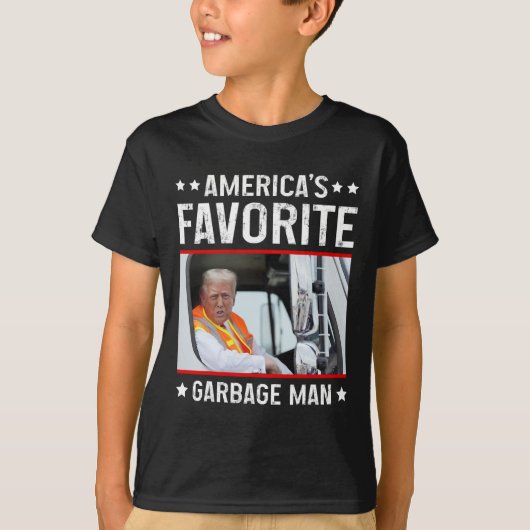 Amerika's favoriete Garge Man Funny Trump Garge Tr T-shirt (Voorkant)