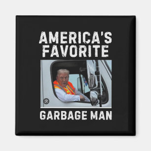 Amerika's favoriete Garge Man Trump 2024 Magneet