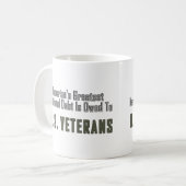 Amerika's grootste staatsschuld aan veteranen koffiemok (Voorkant links)