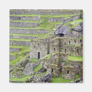 Amerika's, Peru, Machu Picchu. De oude 2 Magneet