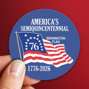 Amerika's Semiquincentennial 1776-2026 VS 250 Ronde Sticker