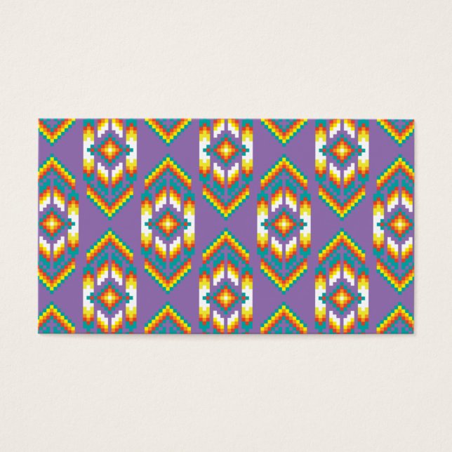 Amérindien Design violet (Devant)