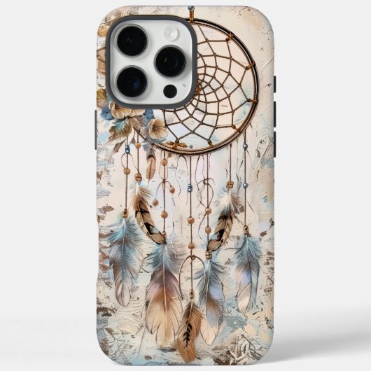 Amérindien Dreamcatcher iPhone 16 / coque ipad (Verso)