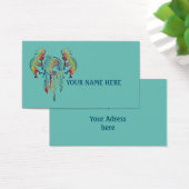 Amérindien Kokopelli Whale Dreamcatcher 1 (Bureau)