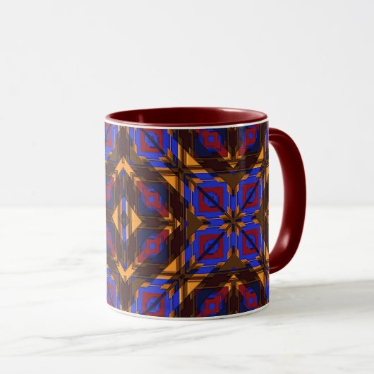 Amérindien moderne 24 Mugs (Devant droit)